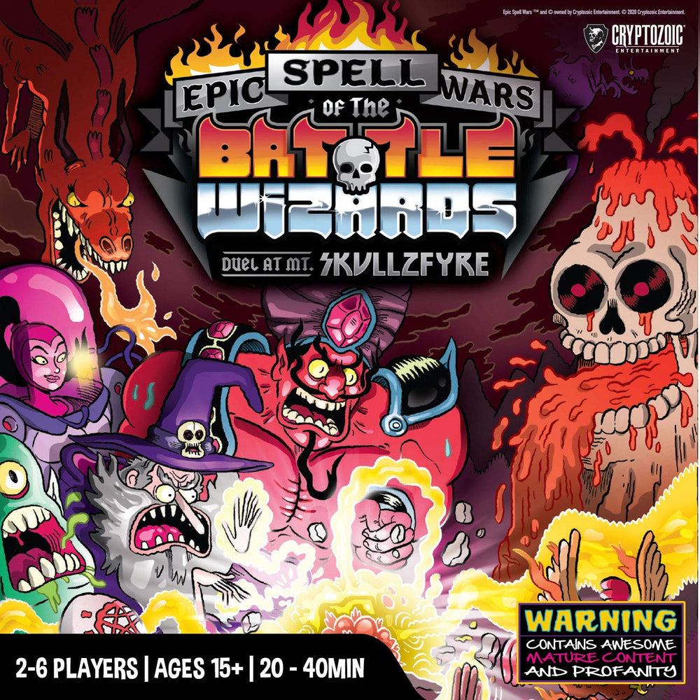 Cryptozoic Epic Spell Wars illustrated cards highlighting unique artwork
