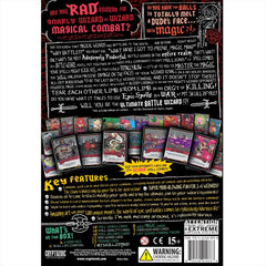 Cryptozoic Epic Spell Wars packaging art signaling excitement for party gaming nights