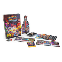 Cryptozoic Epic Spell Wars spell cards with vibrant illustrations and fast-paced effects