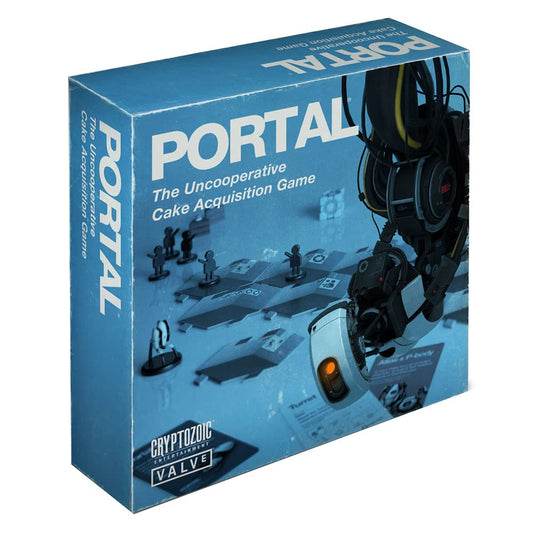 Cryptozoic Portal Uncooperative: lab chamber scene highlighting modular board for dynamic play