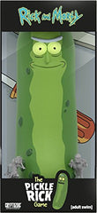 Cryptozoic Pickle Rick miniature enhances tactile gameplay during rounds.