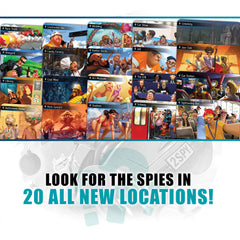 Cryptozoic Spyfall 2 spy card close-up during play.