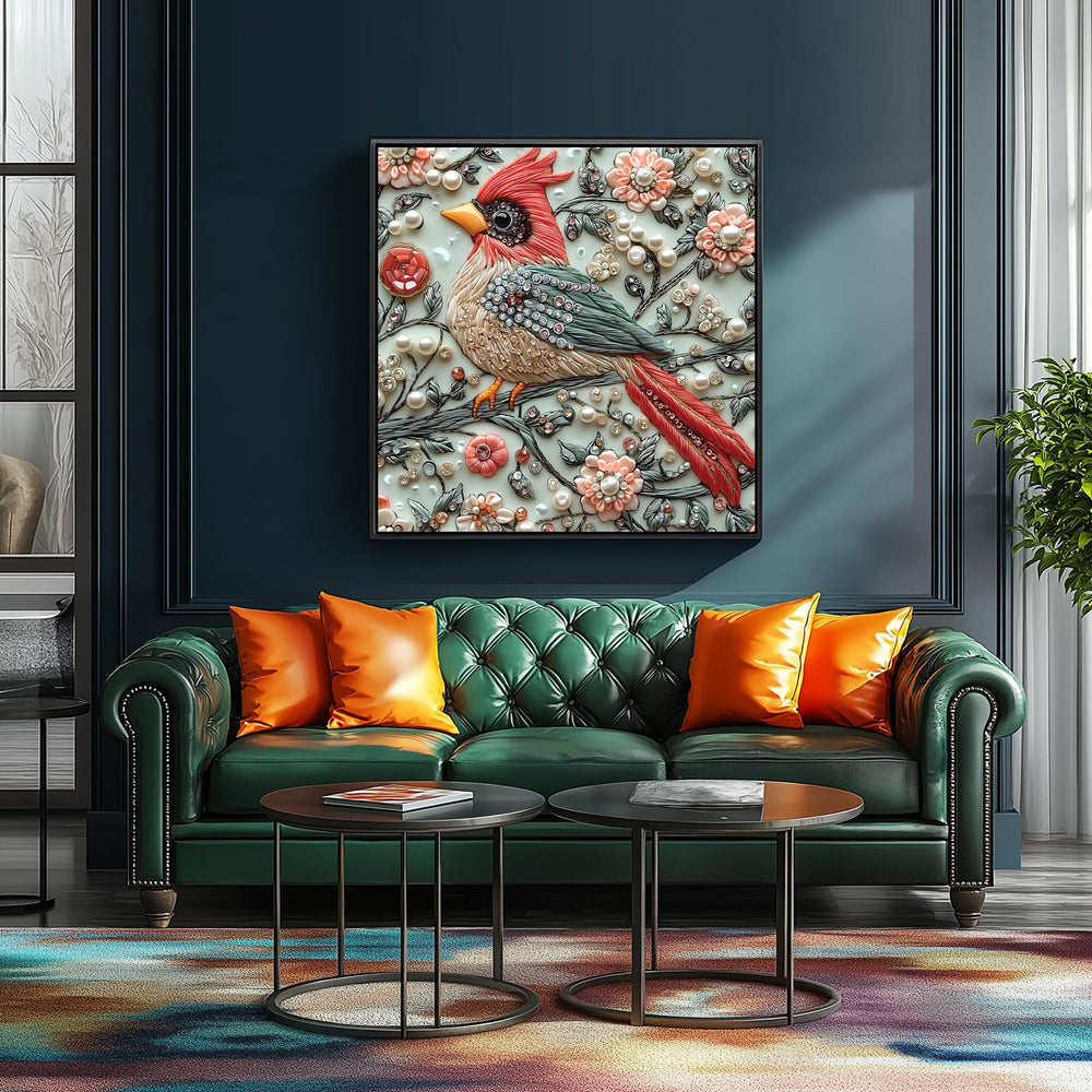 Crystal Bird reference poster included to guide assembly