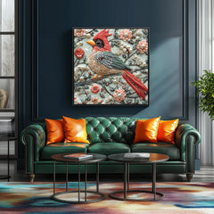 Crystal Bird reference poster included to guide assembly