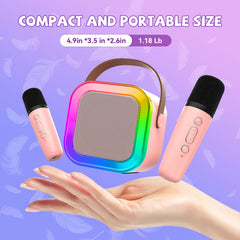 CscyyAmz gift-ready karaoke machine for birthdays and holidays
