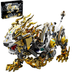 CSNRHG Mechanical Lion articulated limbs show dynamic posing possibilities