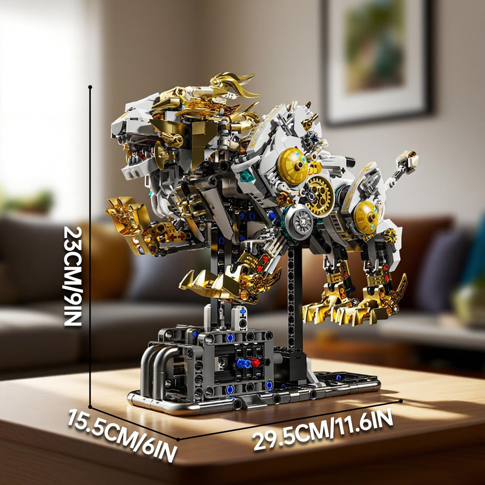 CSNRHG Mechanical Lion gear system reveals intricate engineering details