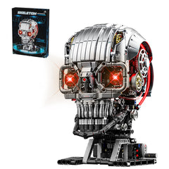 CSNRHG mechanical skull with movable jaw for interactive display and STEM-inspired play.