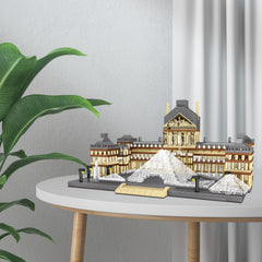 CSNRHG Paris Louvre assembly process demonstrates engaging, hands-on learning and fine motor skills.