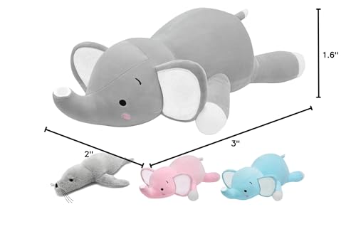 CSVBTRF nighttime companion elephant plush on bed or chair