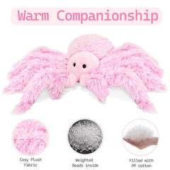 CSVBTRF spider plush with black eyes adds cute charm