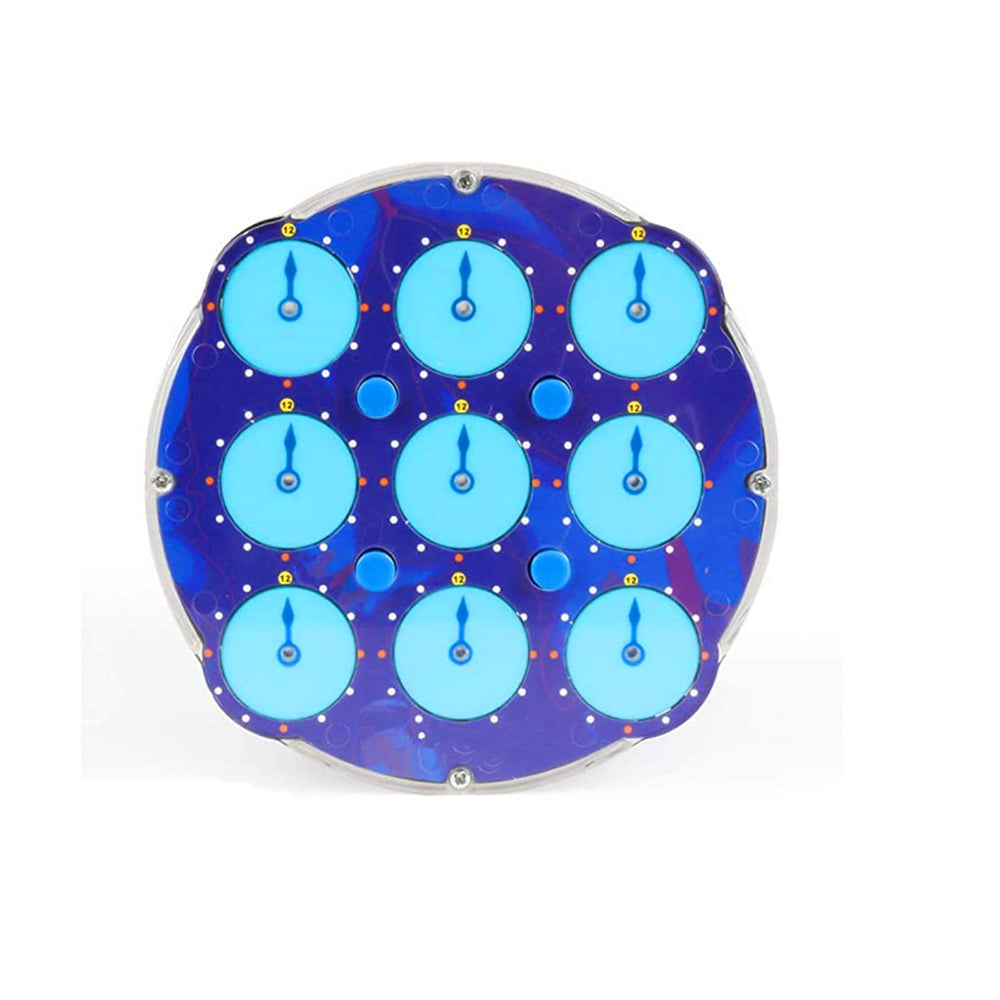 Cuberspeed Magnetic Clock dial detail showing precise pin alignment and magnet strength.