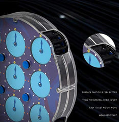 Cuberspeed Magnetic Clock inner mechanism exposed for easy maintenance.
