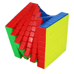 Florian-style pieces on the MeiLong 7x7 V2 M support smooth turning
