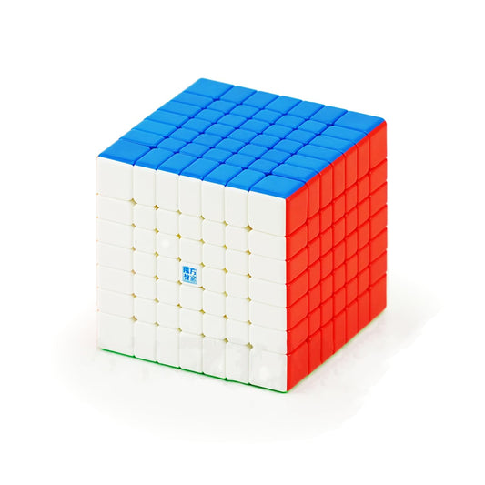 Cuberspeed Moyu MeiLong 7x7 V2 M front view shows smooth magnetized turns