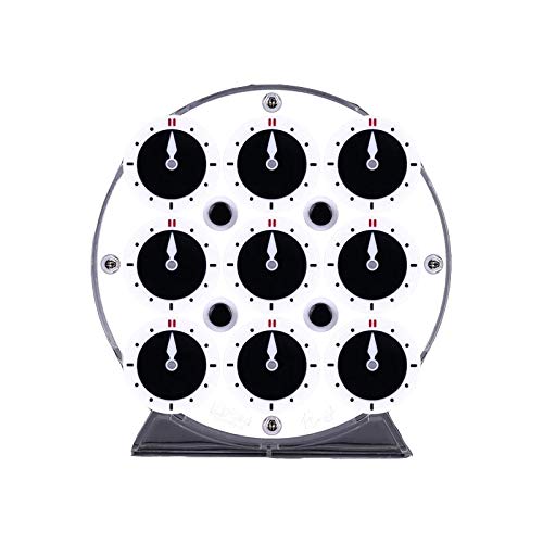 CuberSpeed QY magnetic clock puzzle opened for lubrication