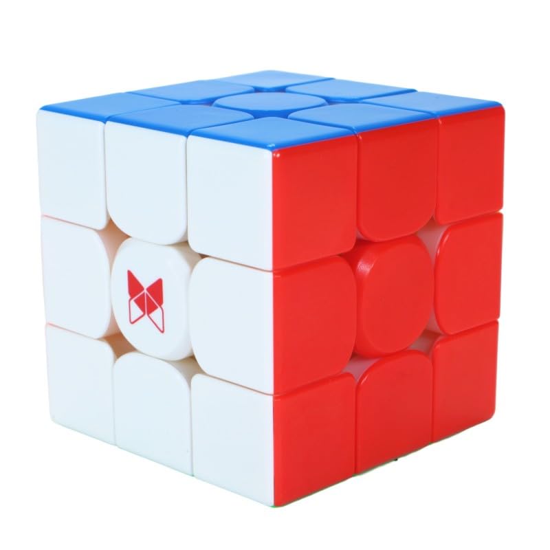 Cuberspeed X-Man Tornado V4 M stickerless colors aid quick recognition.