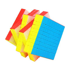 CuberSpeed YuXin Little Magic 9x9 anti-stick design keeps turning consistent.