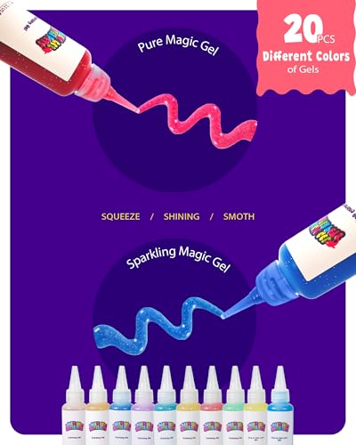 Cubetoou glow gel ready to light up water pets at night
