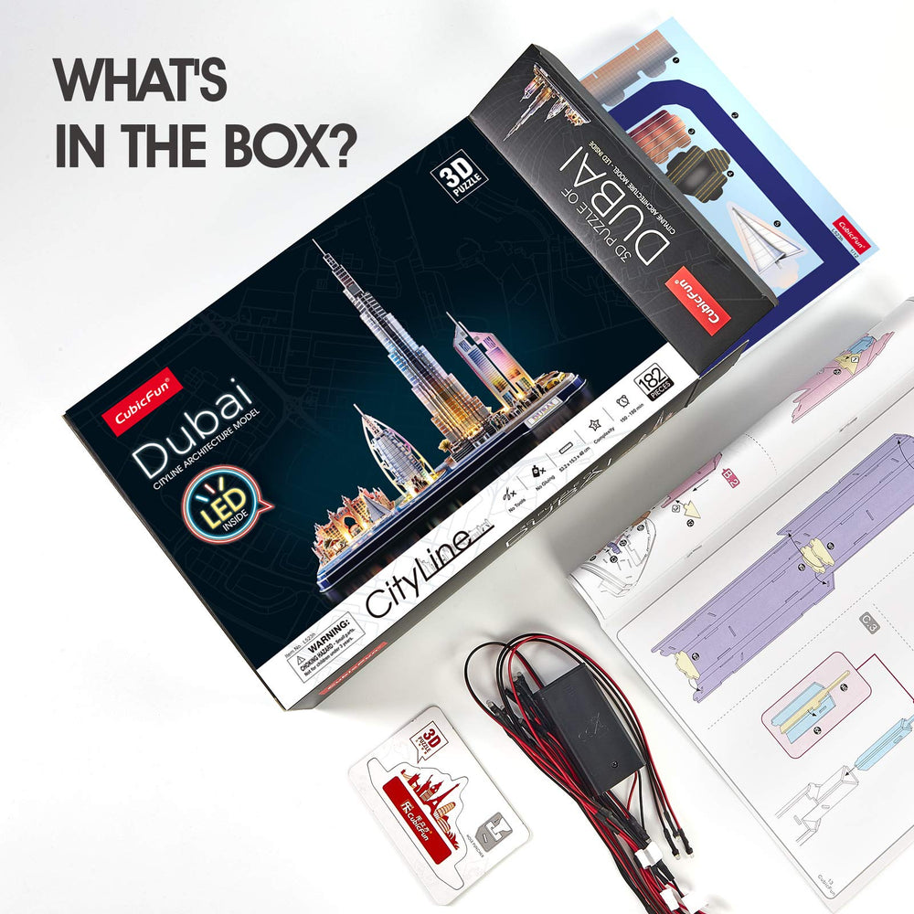CubicFun Dubai Cityline educational gift for architecture lovers