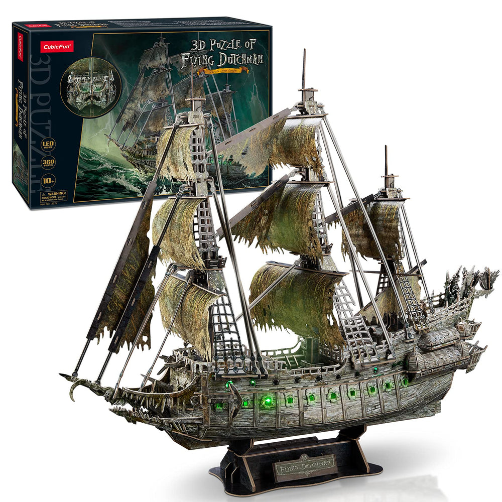 CubicFun Flying Dutchman puzzle gift idea for fans of nautical legends.