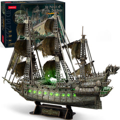 CubicFun Flying Dutchman puzzle rainy day activity with calm, focused building.