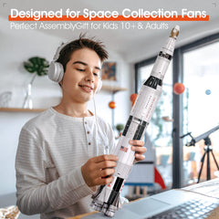 CubicFun NASA Saturn V 3D puzzle third stage detail for display