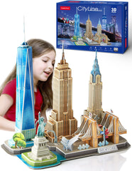 CubicFun NYC 5-in-1 model kit boosts creativity and focus.