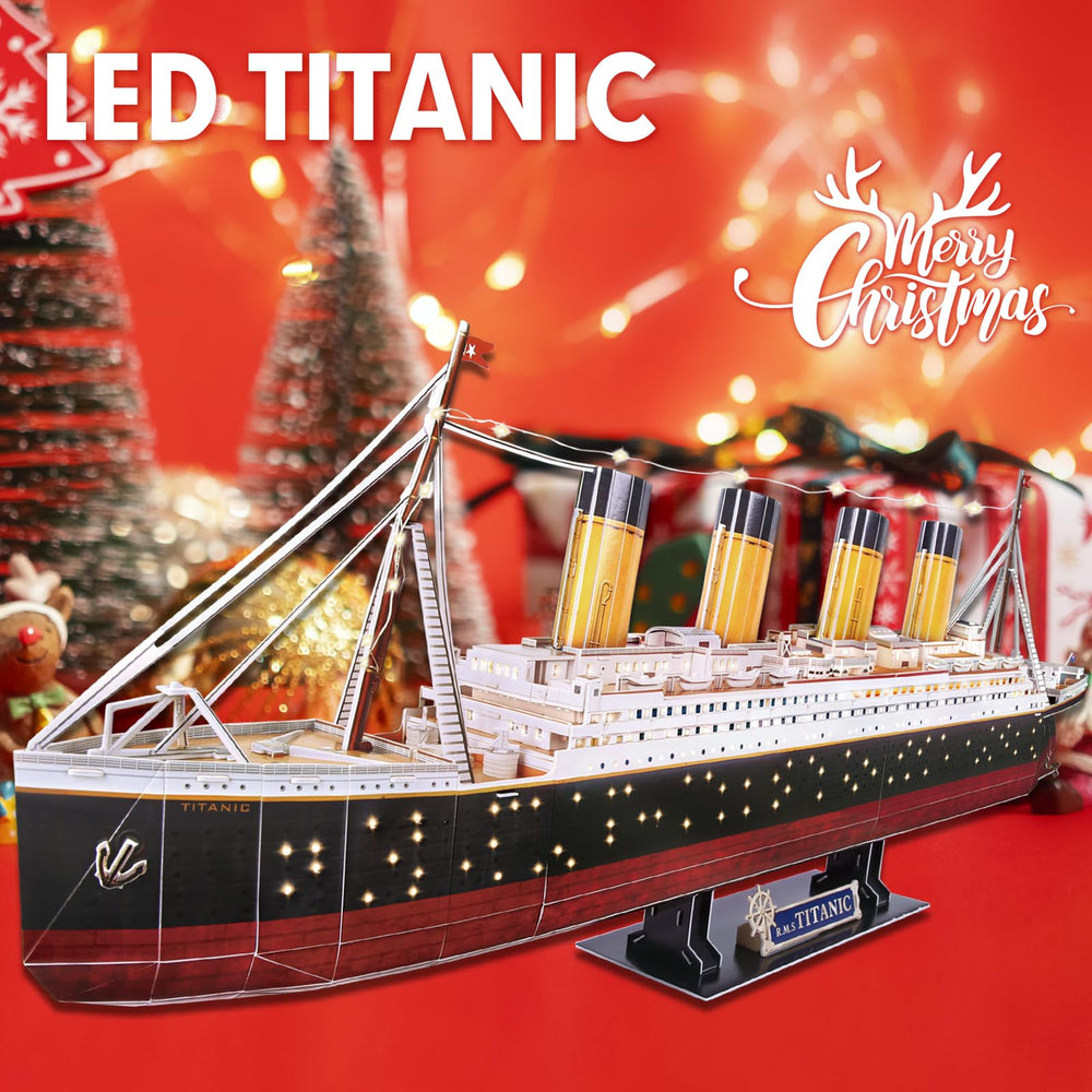 CubicFun Titanic gift-ready puzzle for collectors.