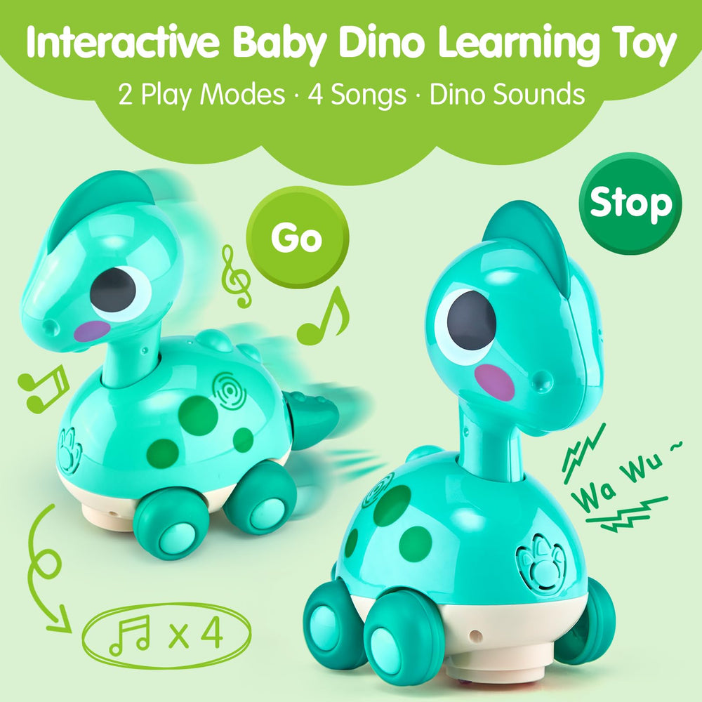 CubicFun Dino back sensor enables touch play and movement