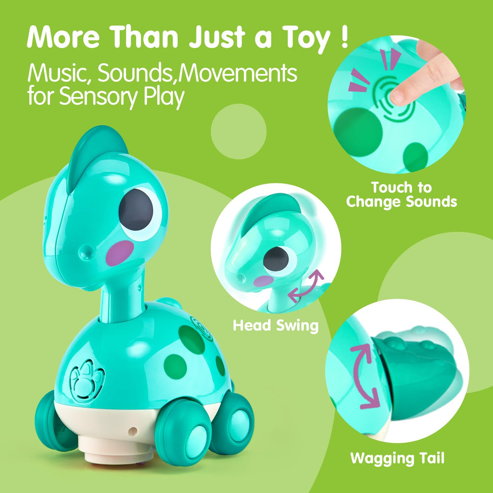 CubicFun Dino LED lights accompany music during movement