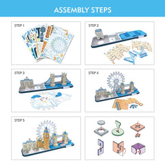 CubicFun London City 3D puzzle: Gift-ready packaging adds birthday excitement