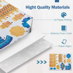 CubicFun London City 3D puzzle: Instruction booklet view helps kids start quickly