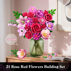 CUBIMANA LED rose-red glow enhances accent lighting in rooms.