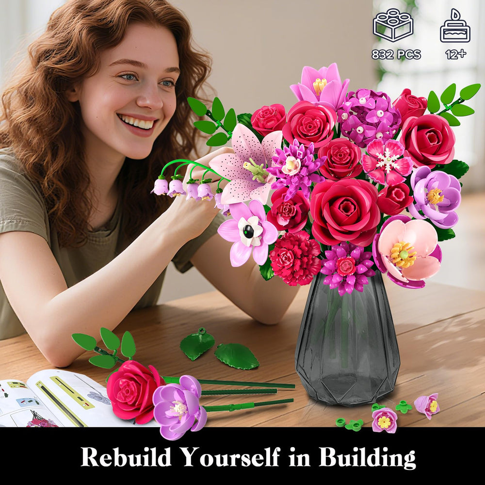 CUBIMANA DIY bouquet set encourages creative display and gifting.