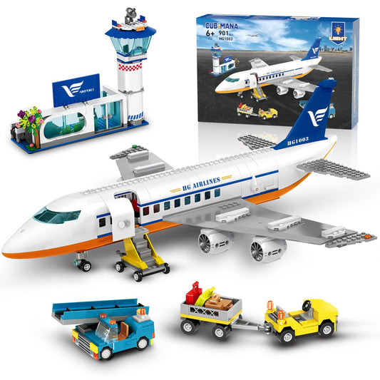 CUBIMANA large plane 21-inch model with detailed fuselage for immersive play and display.