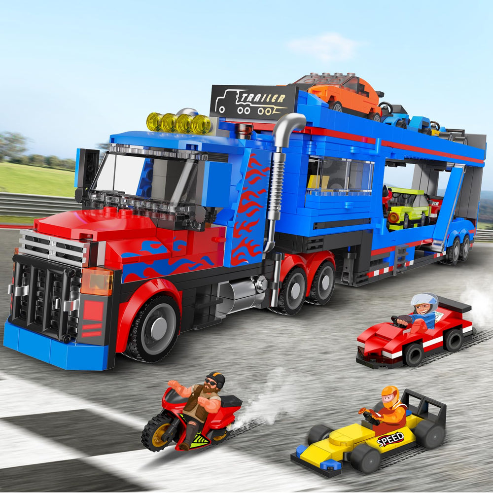 CUBIMANA semi-trailer transformation supports multiple play setups.
