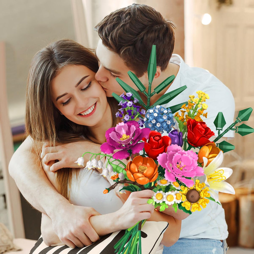 CUBIMANA tulip bouquet building set with adjustable stems for personalized bouquets