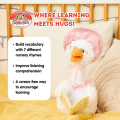 Cuddle Barn Mother Goose animation brings a gentle bedtime storytelling moment.