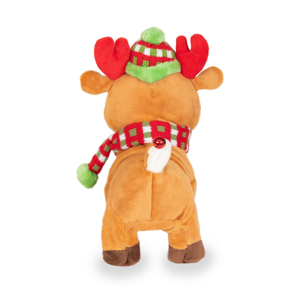 Cuddle Barn tail bell adds playful sound to holiday moments.