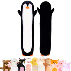Cuddle Paws penguin plush body pillow 23-inch cuddle companion for kids at bedtime
