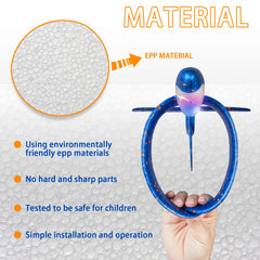 CUKU foam airplane pack of two colorful and durable for kids