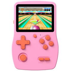 CULAGEiMi 32-bit handheld pink front view ideal for kids retro gaming on the go.