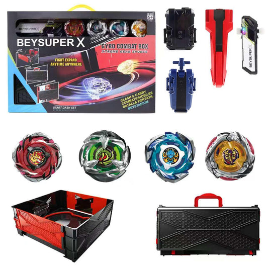 Cunjxtan Burst Gyro all-in-one battle arena in portable setup for quick battles