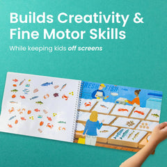 Cupkin 12 coloring pages of the farmer's market for quiet creativity.