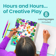 Cupkin 300+ stickers included to fill eight scenes and spark storytelling adventures.