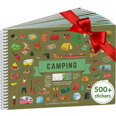 Cupkin Camping Sticker Book cover inviting outdoor imaginative play.
