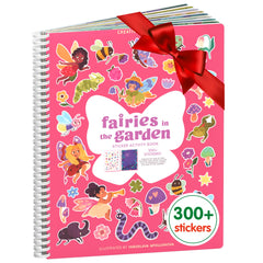 Cupkin Fairies in the Garden sticker book cover with whimsical scenes for imaginative play and quiet time.