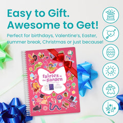 Cupkin gift-ready activity book, perfect for rainy days, birthdays, or classroom activities.