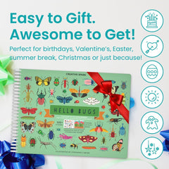 Cupkin Hello Bugs gift packaging makes a perfect birthday or holiday gift.